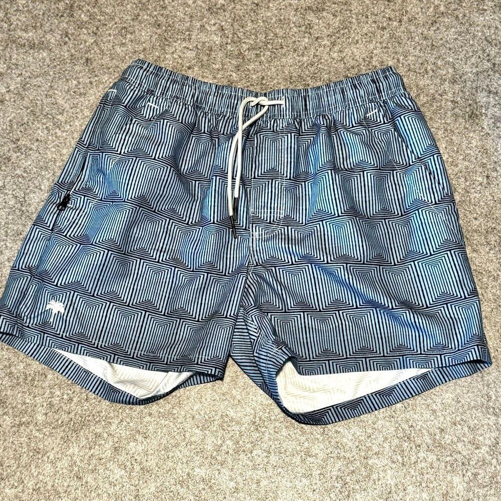 OAS Calo Lined Seim Trunks. Blue. Size XL